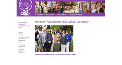 Desktop Screenshot of grail-germany.de