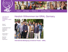 Tablet Screenshot of grail-germany.de